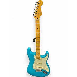 Used Fender American Professional II Stratocaster miami blue Solid Body Electric Guitar
