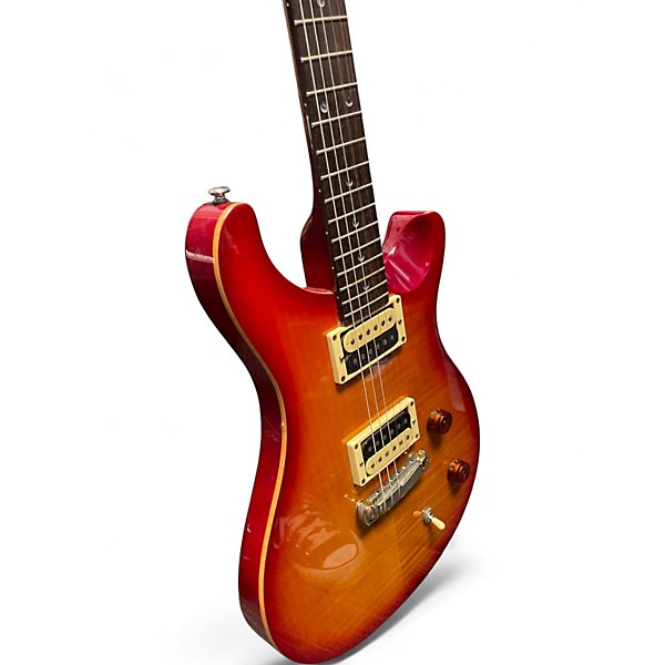 Used 2010s PRS SE Custom 22 2 Color Sunburst Solid Body Electric Guitar