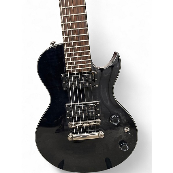 Used Ibanez ARZ307 7 String flame maple black Solid Body Electric Guitar