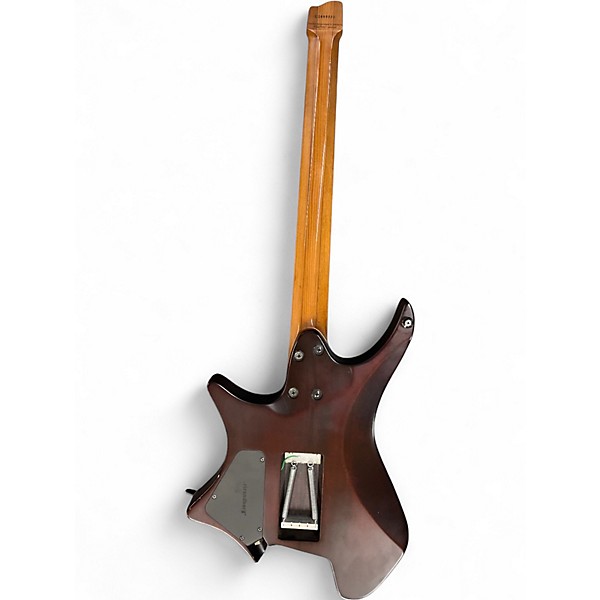 Used strandberg Boden Original 6 Tremolo brown burst quilt Solid Body Electric Guitar