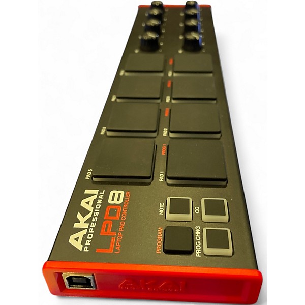 Used Akai Professional LPD8 MIDI Controller