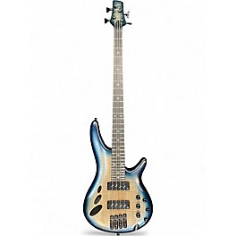 Used Ibanez srd900 Blue Burst Electric Bass Guitar