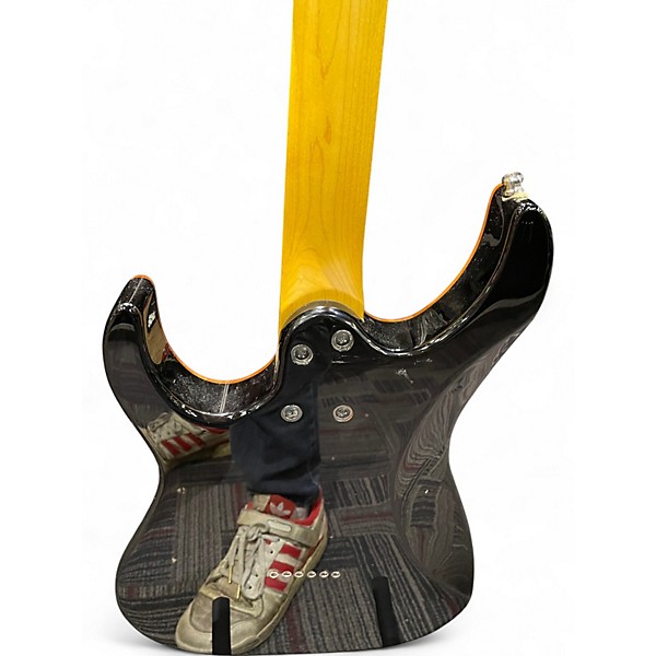 Used Schecter Guitar Research Banshee Black Solid Body Electric Guitar