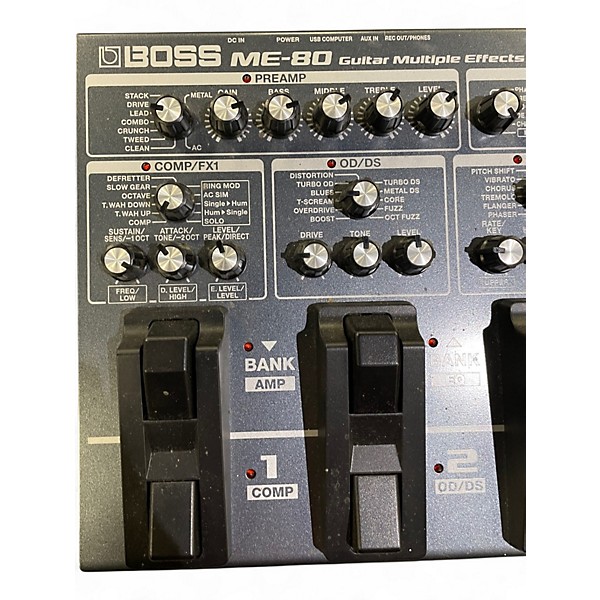 Used BOSS ME80 Guitar Multi Effect Processor