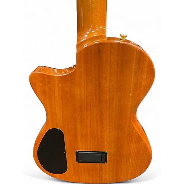 Used Cordoba Stage Brown Sunburst Classical Acoustic Electric Guitar