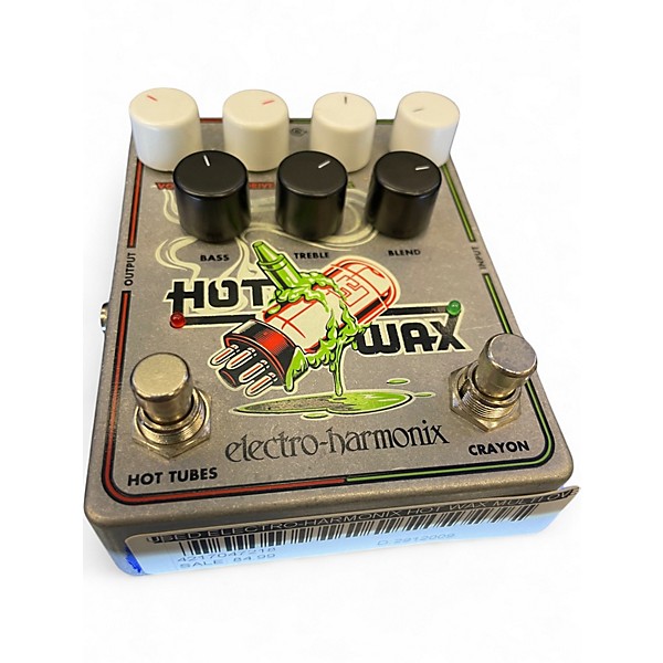 Used Electro-Harmonix Hot Wax Multi Overdrive Effect Pedal
