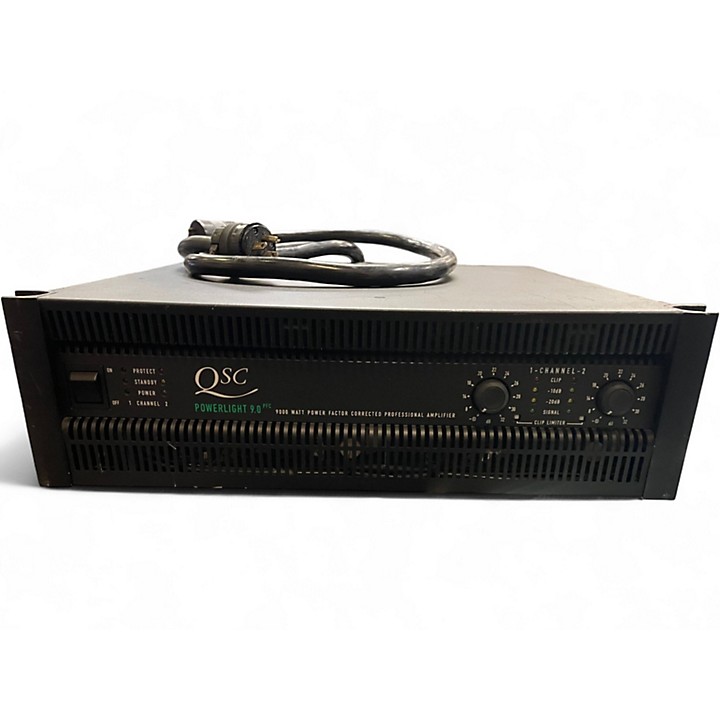 Used QSC POWERLIGHT 9.0 Power Amp | Guitar Center