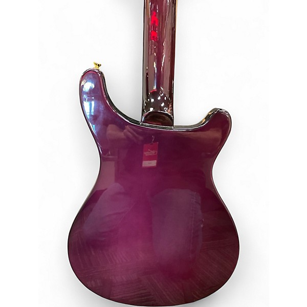 Used Aio WOLF KLP 45FM PURPLE BURST Hollow Body Electric Guitar