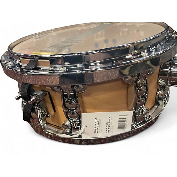 Used dialtune 6.5X14 6.5x14 MAPLE SATIN NATIRAL SATIN Drum