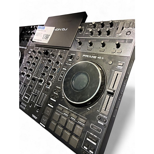 Used Denon DJ prime 4 + DJ Mixer