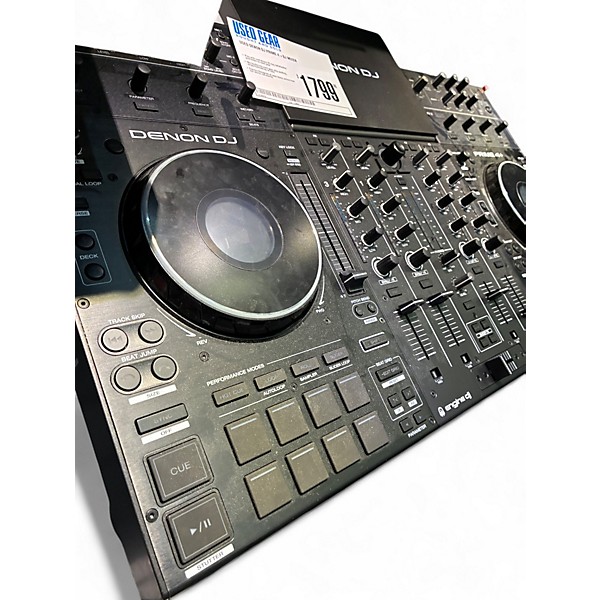 Used Denon DJ prime 4 + DJ Mixer