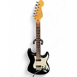 Used Fender Standard Stratocaster Black Solid Body Electric Guitar