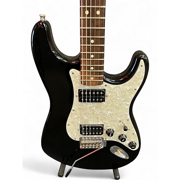 Used Fender Standard Stratocaster Black Solid Body Electric Guitar