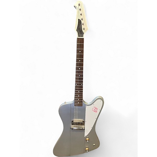 Used 2023 Epiphone FIREBIRD 1963 I Silver Mist Solid Body Electric Guitar