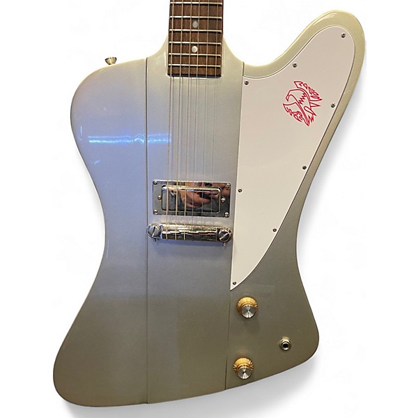 Used 2023 Epiphone FIREBIRD 1963 I Silver Mist Solid Body Electric Guitar