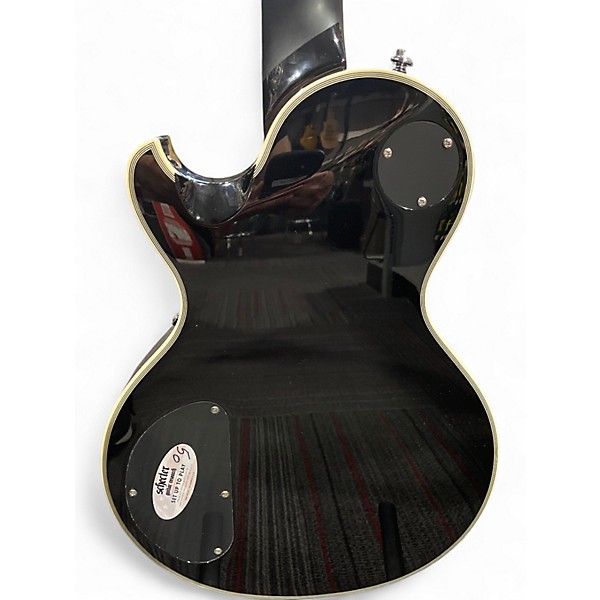 Used Schecter Guitar Research Solo II custom Natural Solid Body Electric Guitar