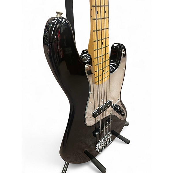 Used Fender Standard Jazz Bass Black Electric Bass Guitar