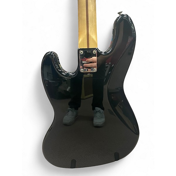 Used Fender Standard Jazz Bass Black Electric Bass Guitar