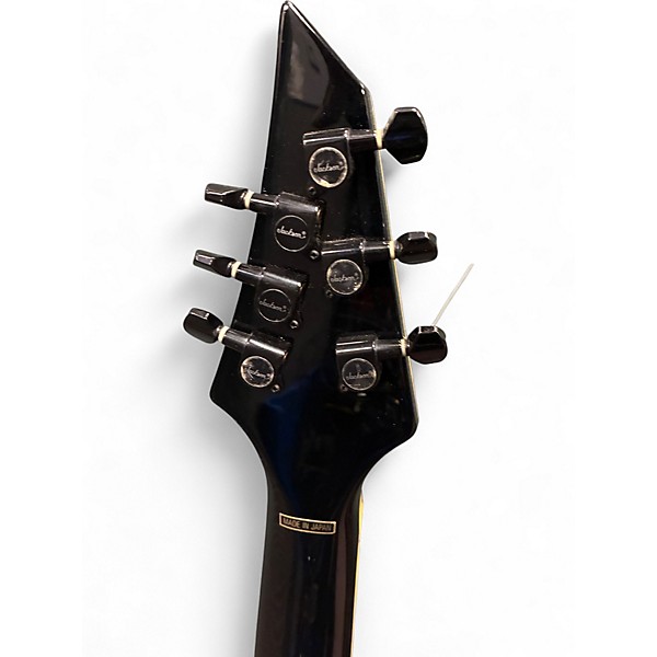 Used 2000s Jackson SLSMG Soloist Black Solid Body Electric Guitar