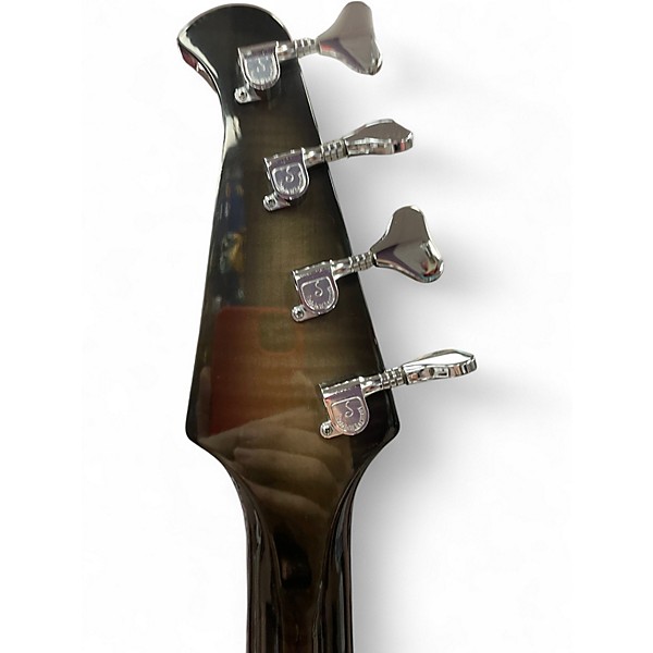 Vintage 1980s ALEMBIC Elan Grey Burst Electric Bass Guitar