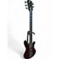 Used Spector NS LEGEND 5  Trans Red Electric Bass Guitar