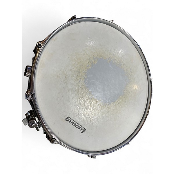 Used 1980s Ludwig 14X5 ROCKER SNARE Chrome Drum