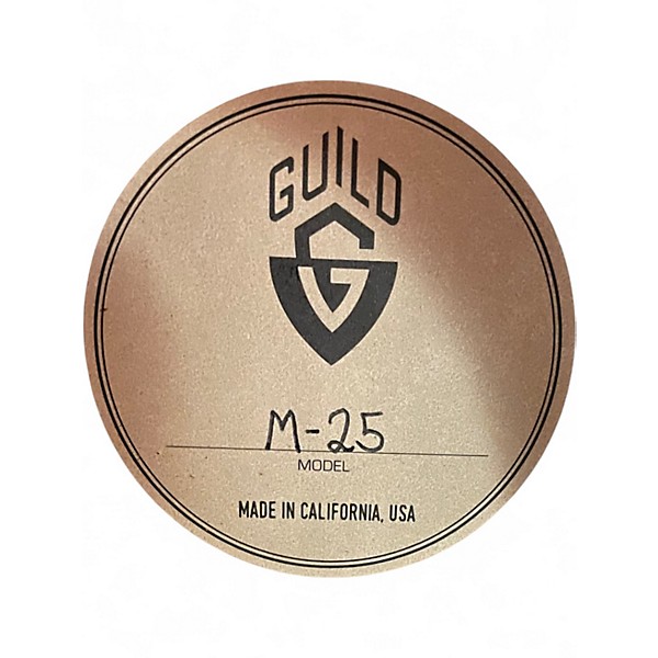 Used Guild M-25 DARK BURST Acoustic Electric Guitar