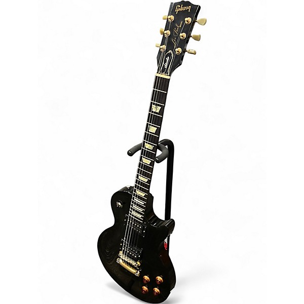 Used Gibson Les Paul Studio Black Solid Body Electric Guitar