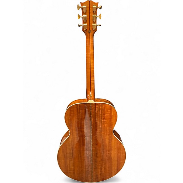 Used Gibson J200 Custom Natural Acoustic Electric Guitar