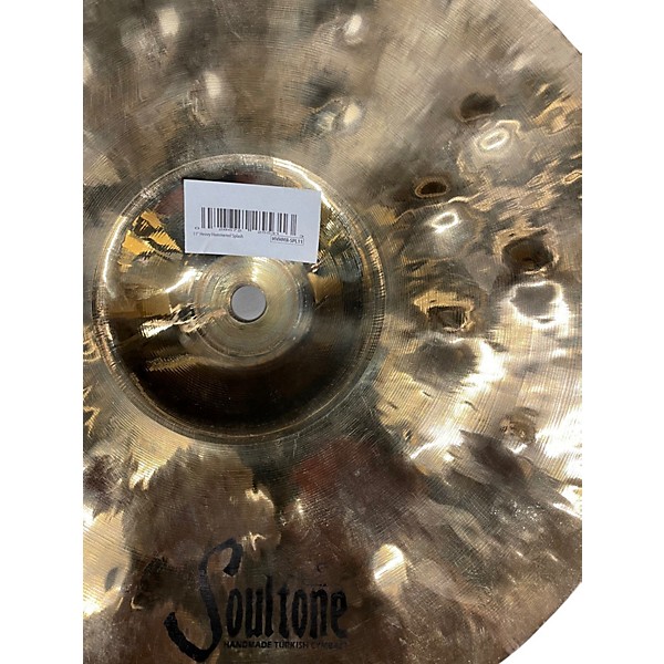 Used Soultone 11in Heavy Hammered Cymbal