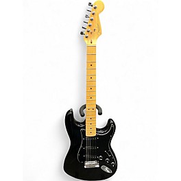 Vintage 1997 Fender American Special Stratocaster Black Solid Body Electric Guitar