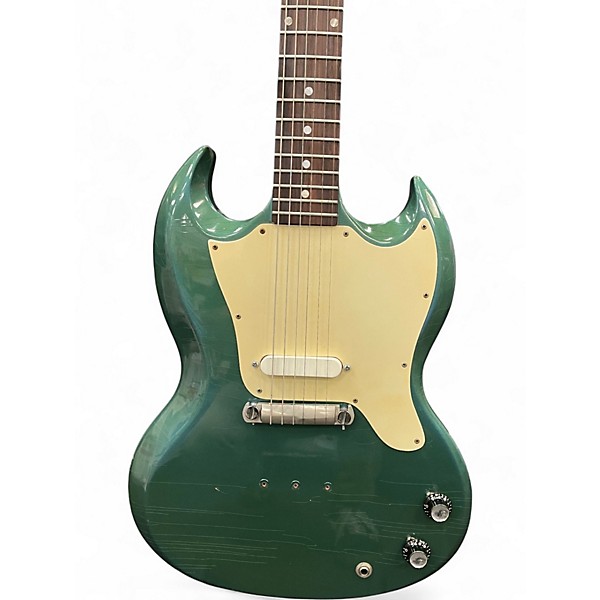 Vintage 1966 Gibson Gibson Melody Maker Pelham Blue Solid Body Electric Guitar