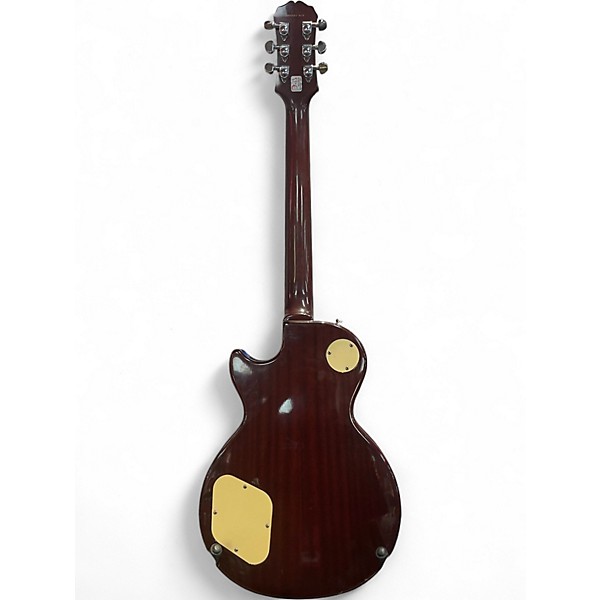 Used Epiphone Les Paul Standard Plus Factory Burst Solid Body Electric Guitar