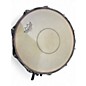 Used Spaun 14in Vented Snare Drum Cranberry Drum