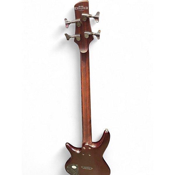 Used Ibanez SR500 Heritage Cherry Electric Bass Guitar