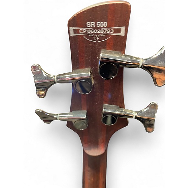 Used Ibanez SR500 Heritage Cherry Electric Bass Guitar