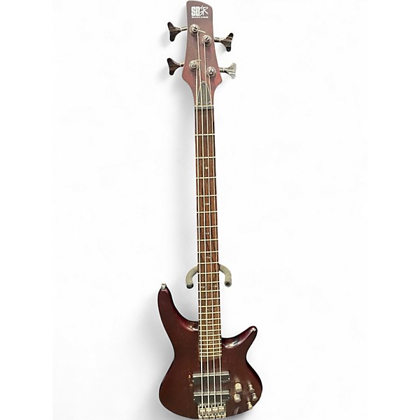 Used Ibanez SR500 Heritage Cherry Electric Bass Guitar