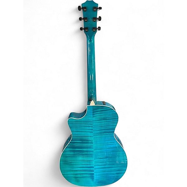 Used Taylor 614CE Blue Acoustic Electric Guitar