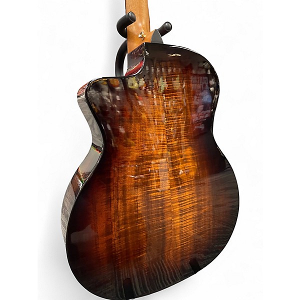 Used 2025 Taylor 224CEKDLX Shaded Edge Burst Acoustic Electric Guitar