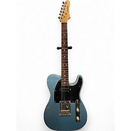 Used Tradition TELE Ice Blue Metallic Solid Body Electric Guitar