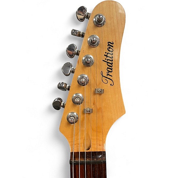 Used Tradition TELE Ice Blue Metallic Solid Body Electric Guitar