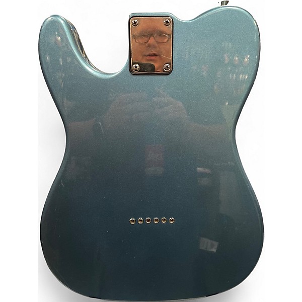 Used Tradition TELE Ice Blue Metallic Solid Body Electric Guitar