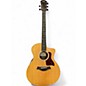 Used Taylor 214CE Deluxe Natural Acoustic Electric Guitar thumbnail