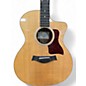 Used Taylor 214CE Deluxe Natural Acoustic Electric Guitar