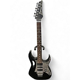 Vintage 2001 Ibanez JEM7D Steve Vai Signature Black Solid Body Electric Guitar