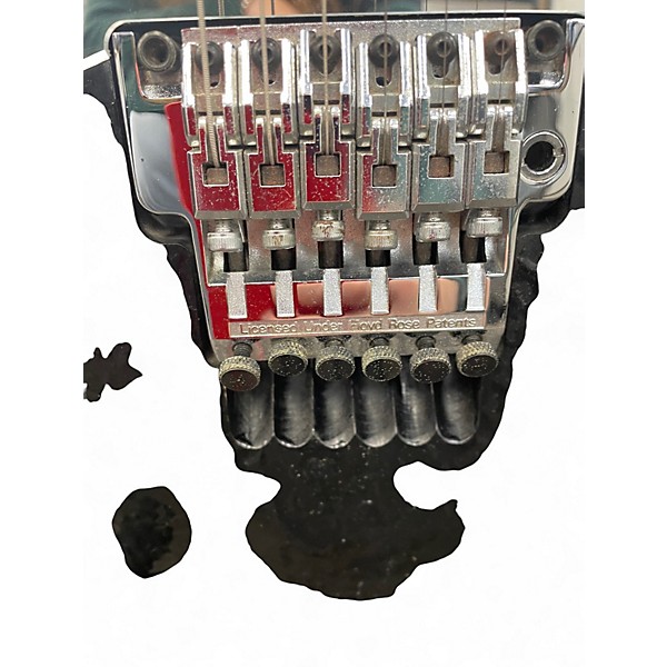 Vintage 2001 Ibanez JEM7D Steve Vai Signature Black Solid Body Electric Guitar