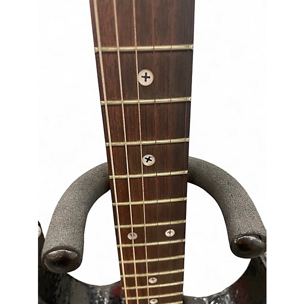 Vintage 2001 Ibanez JEM7D Steve Vai Signature Black Solid Body Electric Guitar