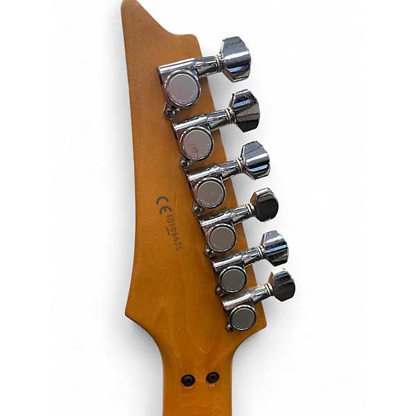 Vintage 2001 Ibanez JEM7D Steve Vai Signature Black Solid Body Electric Guitar