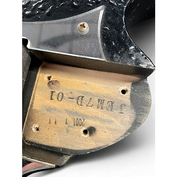 Vintage 2001 Ibanez JEM7D Steve Vai Signature Black Solid Body Electric Guitar