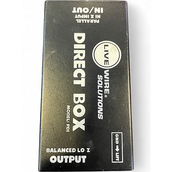 Used Livewire DI Box Direct Box